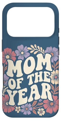 Mom of the Year Retro Floral Cute Mother's Day Vintage �X�}�z�P�[�X iPhone 17 Pro �p