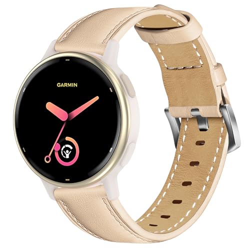 Laband (���o���h) 20mm ���U�[�E�H�b�`�o���h Garmin Vivoactive 6/5/3/3 Music/Forerunner 570 42mm/165/55/245/645�ɑΉ� �{�v�\�t�g�X�g���b�v �N�C�b�N�����[�X���X�g�o���h Ve