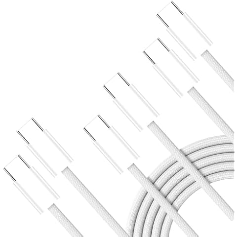 USB C to USB C Cable, New Nylon USB C Charger Cable (6.6ft, 3Pack), 60W(3A) for iPhone 16/16 Pro/16Plus/16 Pro Max, Samsung Galaxy S23,S24,Switch Cover