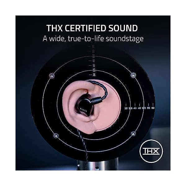 Razer-Moray-in-Ear-Monitor-for-Streaming-Hybrid-Dual-Driver-Acoustic-Design-Ergonomic-Low-Profile-Shape-Passive-Noice-Isolation-Braided-Over-Ear-Wires-Custom-Ear-Tips-Carrying-Case-Black Razer-Moray-in-Ear-Monitor-for-Streaming-Hybrid-Dual-Driver-Acoustic-Design-Ergonomic-Low-Profile-Shape-Passive-Noice-Isolation-Braided-Over-Ear-Wires-Custom-Ear-Tips-Carrying-Case-Black