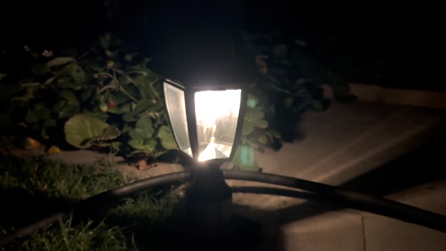 TEBLAMPUE Solar Outdoor Post Lights 2-Pack – Dusk To Dawn, Pier Mount Base, Black, Motion Sensor + 3 Modes, For Yard, Pathway, Driveway