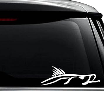 Snook Fish Fishing Decal Sticker For Use On Laptop, Helmet, Car, Truck, Motorcycle, Windows, Bumper, Wall, and Decor Size- [10 inch] / [25 cm] Wide / Color- Gloss Black