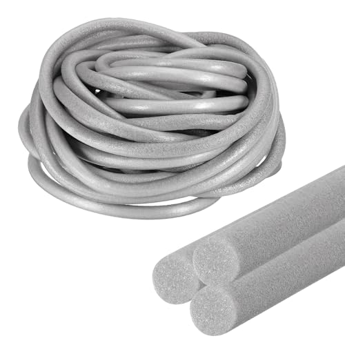 Image of PATIKIL 5 /8 inch x 79 ft Foam Backer Rod, Foam Caulk Saver Concrete Expansion Joint Filler Weather Strip for Sealing Concrete Gaps, Crack Joint Sealer, Grey