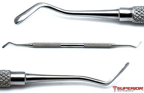 Dental Plastic Filling 755-2 Double Ended 2.5mm Composite Amalgam Restorativ​e