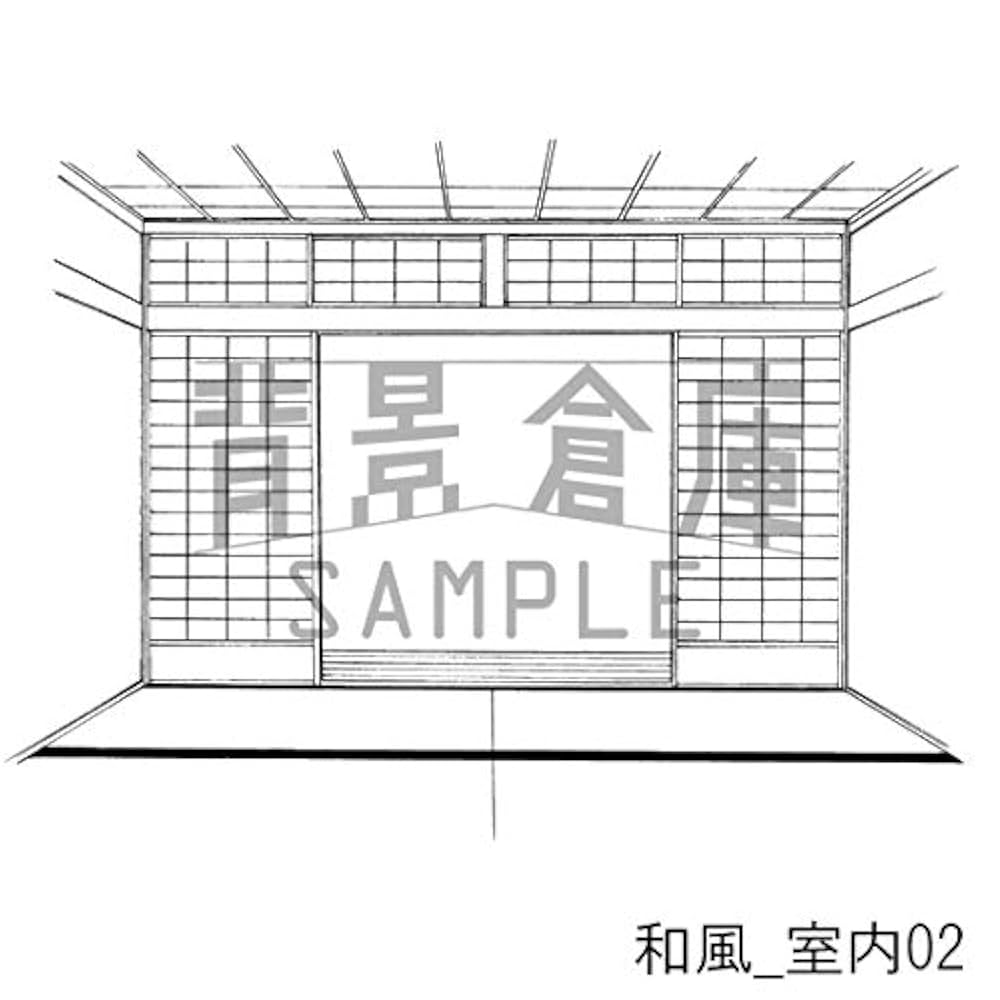Amazon | 背景倉庫 和風の背景集BEST（1+2+3） [漫画・イラスト