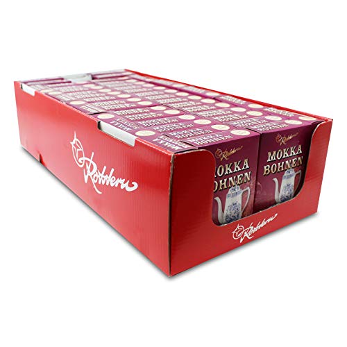 42er Pack Rotstern Mokka Bohnen Mokkabohnen Zartbitterschokolade Ostprodukt Cover