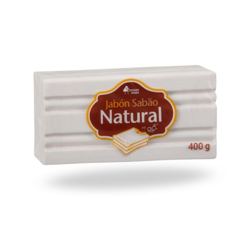 Jabón Natural con Glicerina B Verde – Paquete 2 Pastillas (400 g)