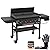 Blackstone Original 36 Inch Omnivore Griddle 2212 with Hard Cover and Side Shelves, Outdoor Flat Top Grill with Seasoning, Blackstone Griddle Gloves