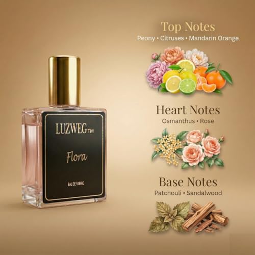 Image of Flora 30 ml Perfume (Floral) | Soft & Elegant Unisex EDP | Long Lasting Floral Fragrance | Premium Travel Size Perfume for Men & Women | Everyday Light Scent | Gift for Him & Her