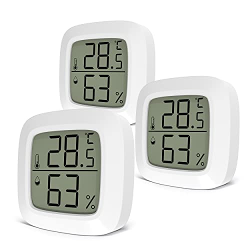 MAVORI® Thermometer & Hygrometer innen digital mit präzisen Messwerten - 2in1 Temperaturmessgerät und Luftfeuchtigkeitsmessgerät Cover