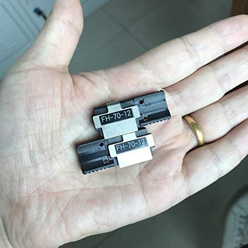 Fujikura Ribbon Fusion Splicer FSM-70R Fiber Holder Sheath Clamps Fixlure Chucking Jigs FH-70-12