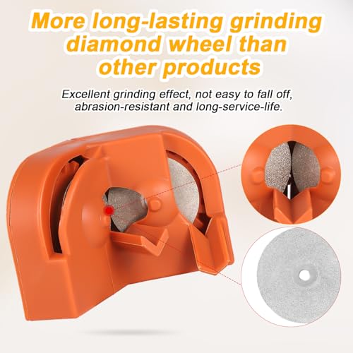 image for lasuroa Multipurpose Drill Bit Sharpener, 4.25x2.6x0.94in Power Drill 