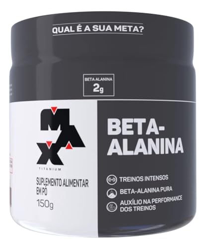 Beta-Alanina - 150G - Max Titanium, Max Titanium