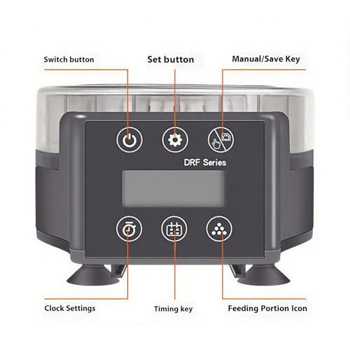Distributeur automatique de nourriture appareil portion programmable - 5