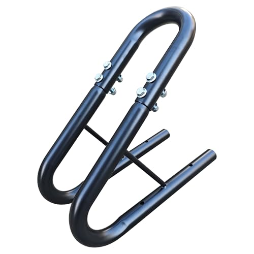 MotoProducts 4 Bolt No Wobble Heavy Duty Wheel Chock Motorcycle Dirt Bike Wheel Chock 5.5'' Wide