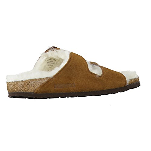 Miniatura 9 de Birkenstock 1001135 Arizona Shearling Mink, Suede Leather Hombre Mink Eu 38