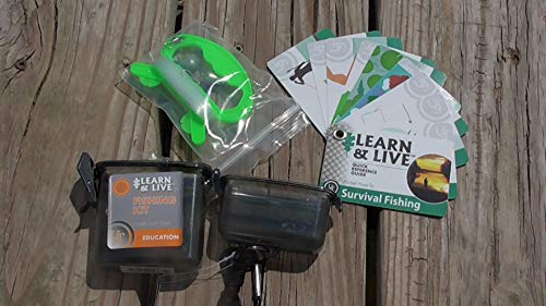 UST Kit educativo para aprender e viver, pesca de sobrevivência