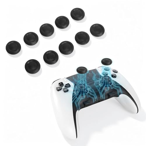 Nasadki na kciuk joystick 10 sztuk, silikonowe, odpowiednie do kontrolera
