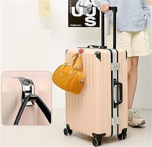 Luggage Travel Gear Luggage Carry On Luggage Large Capacity Hard Shell Suitcases with Wheels Suitcase(C,26in)3
