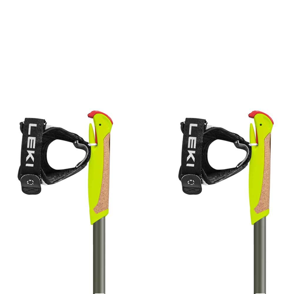 Leki Bastoncini Walker XS, Green Metallic-olivgreen-White, 80-110cm