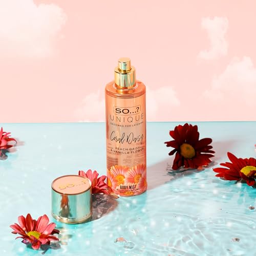 Image of Unique Body Mist - Coral Daisy by So? for Women - 5.1 oz Body Mist - Pack of 2