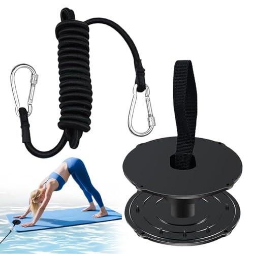 Kit de fijación para colchoneta de agua estable contra el viento en lago y pontón