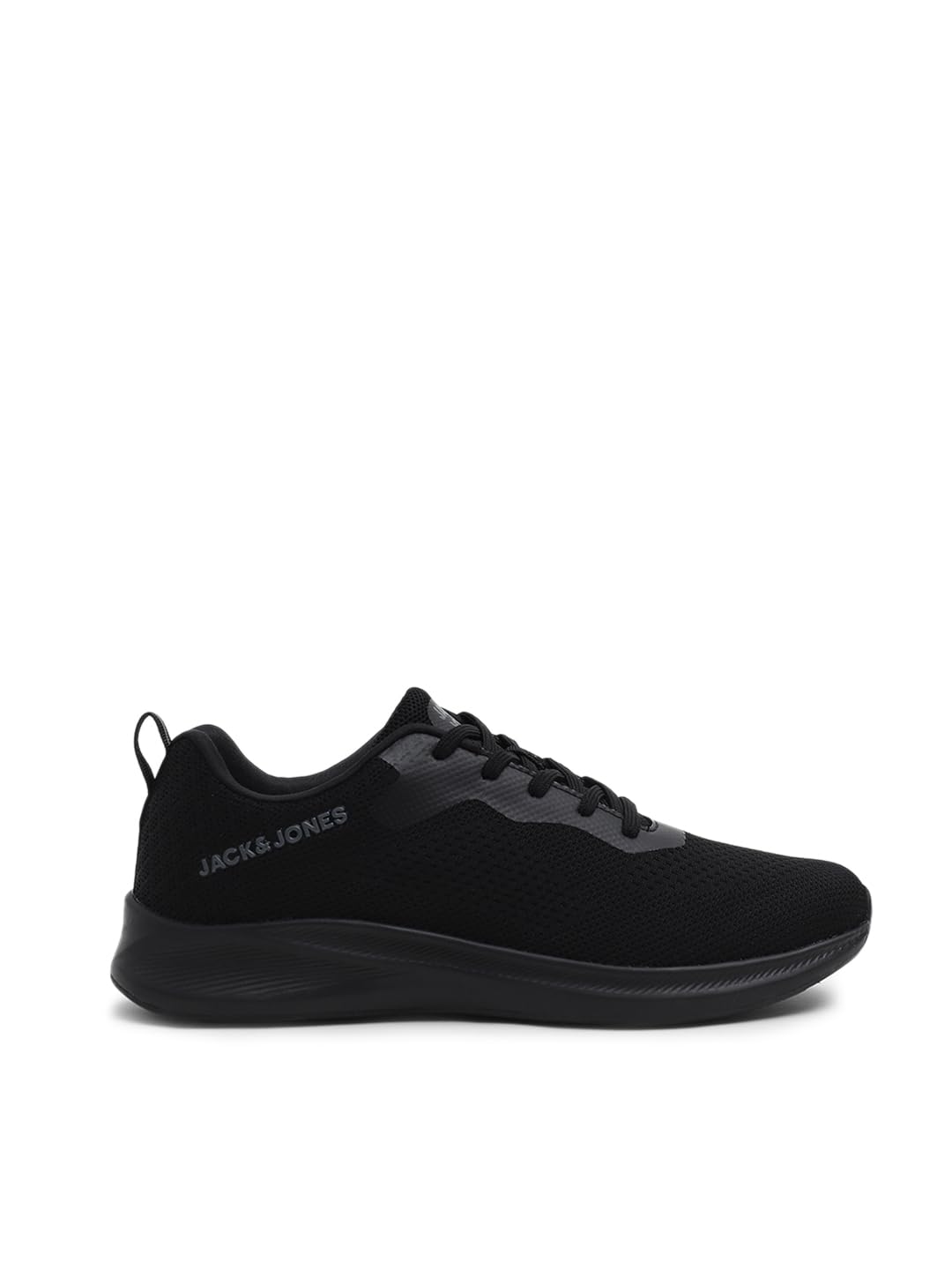 Jack & Jones Mens Jack&Jones Black Knit Lace-Up Sneakers, 7 UK (B0CQP84QPS) Amazon Price History, Amazon Price Tracker