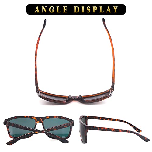 Image of Men's Sports Polarized Sunglasses Square Frame Glasses NP1007
