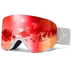 White Frame Revo Red