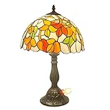 2. Lampe de table en vitrail : Abat-jour en véritable vitrail, artisanat fait main qui ne se décolore pas, le vitrail fait de la lampe Tiffany l'une des lampes les plus magnifiques du marché. Ce n'est pas seulement un objet de décoration pour la maison, mais peut également être conservé comme objet de collection.