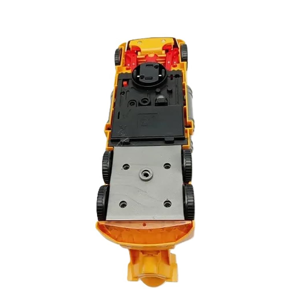 KRIREEN Deformation Robot Operated Truck Toy, Musical Dumper Truck Toy with 3D Lights, Construction Truck Robot Toy with Realistic Sound, Best Gift for Kids & Children (Multicolor),(Pack of 1) 2
