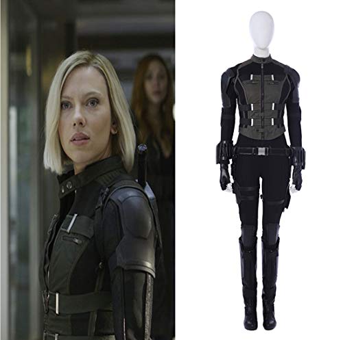Rubyonly Disfraces Negro Guerra Vengadores Infinity Viuda de Vestuario Natasha Romanoff Cosplay de...