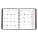 Brownline Essential Collection 14-Month Ruled Planner, 8 7/8 X 7 1/8, Black, 2018