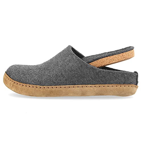 HAFLINGER Emils Slide - Grey, 363
