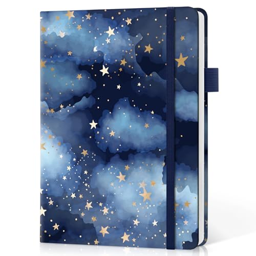 Taja Lined Journal Notebook for Women & Men, Hardcover Leather
