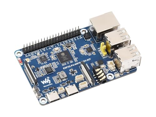 waveshare ESP32-P4-WIFI6-DEV-KIT High-Performance Development Board Based On ESP32-P4 and ESP32-C6, RISC-V 32-bit Dual-core and Single-core Processors，Rich Human-Machine Interfaces