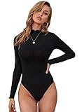 damen body langarm rot Basic Design, auch gutes Aussehen, passt einfach zum Ihrer Lieblings