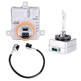 Vorally Xenon HID Ballast Headlight Control Unit with D3S Bulb Compatible with Chrys ler 300 Replace 68170821AA W003T21971 8K0941597 Computer Headlight Ballast D3S 35W L0000D3S Headlamp Bulb Ballast