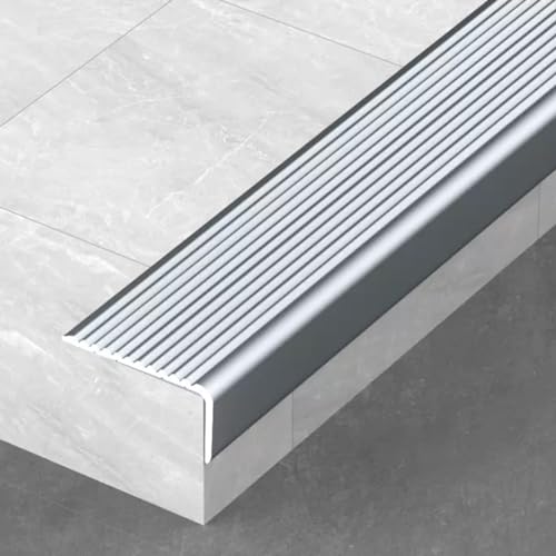 LIYI929GP Jardín Perfil De Borde De Escalera, Perfil De Borde De Escalera, Aluminio Borde De La Esquina De Seguridad, Fácil De Instalar Cantonera Protector Protector De Tira De Protección, 90cm