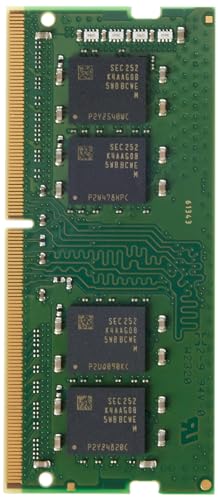 Kingston Memory DDR4 16Go 3200MT/s CL22 Non-ECC Unbuffered SODIMM 1RX8 Module de mémoire pour ordinateur portable - KCP432SS8/16