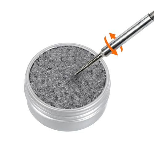 Image of HARFINGTON 4pcs Tip Tinner 16g Solder Tip Cleaner for Removes Oxidation Soldering Iron Tip Resurrection Paste Tin Powder Resurrection Paste
