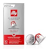 MISCELA UNICA: Illy nasce dalla fusione di 9 diverse arabica, un sapore unico, un perfetto equilibrio ed un retrogusto prolungato.