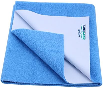 Cozymat Waterproof, Breathable, Reusable Mat/Underpad/Absorbent Sheets/Mattress Protector (Size: 70 x 100 Centimeter, FIROZA)