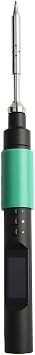 PTS200 Smart Soldering Iron with Digital Temperature Control, 65W PD3.0 Fast Charging, CNC Metal Shell, Compatible with T12 and for ts Series Tips for PINE64
