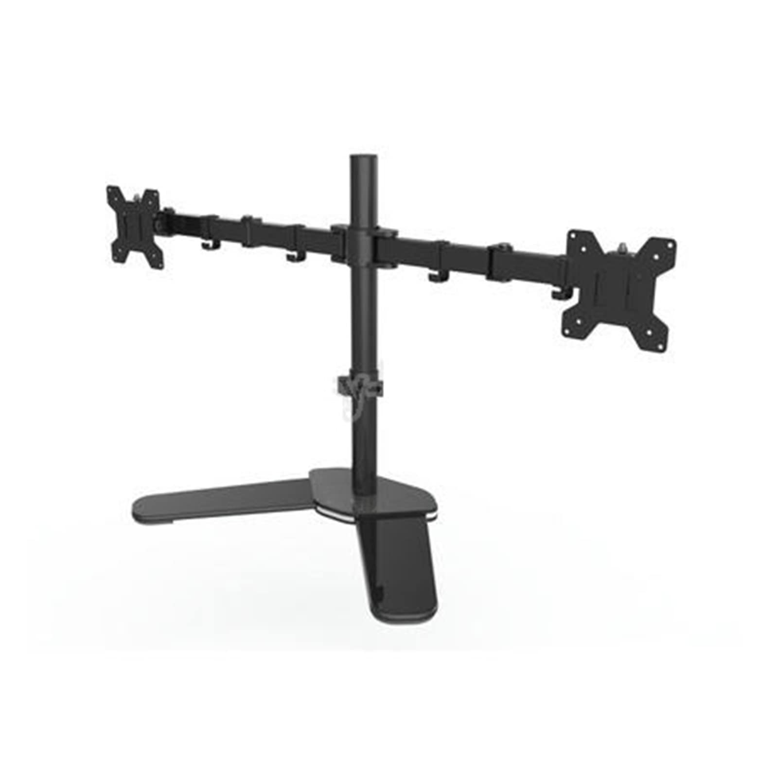 Aioneer Screen Stand, Desktop Stand Full Motion 360 Degree Dual Monitor Holder 10"-27" Lcd Led Monitor Mount Arm Loading 9.9Kgs Each Head