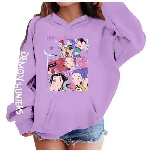 Generisch Kpop D-Demon H-Hunters Sudadera con Capucha Vintage Y2K Sudadera con...