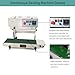 INTSUPERMAI Continuous Sealing Machine Vertical FR770 Auto Sealer Machine Automatic Impulse Bag Sealing Machine with Digital Display 110V