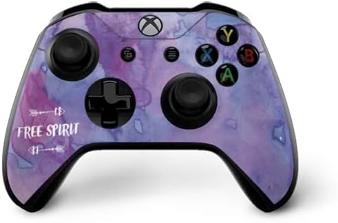 Skinit Decal Gaming Skin Compatible with Xbox One X Bundle - Originally Designed Free Spirit Design