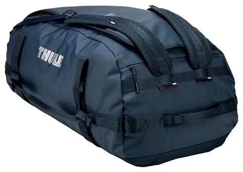Image of Thule Chasm 90L Duffel, Easy to Pack, Converts to Backpack, Internal mesh Pockets, Lockable Zippers, Recycled Materials