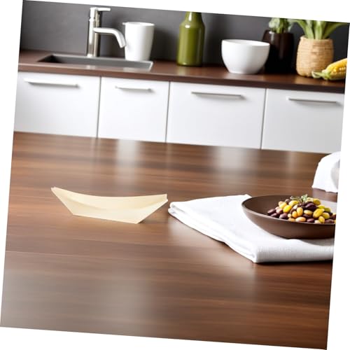 Platos desechables de madera para sushi 100pcs miniatura 5